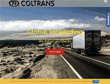 Tablet Screenshot of coltrans.pl