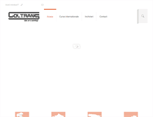 Tablet Screenshot of coltrans.ro