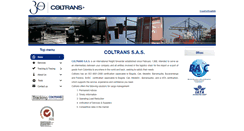 Desktop Screenshot of coltrans.com.co